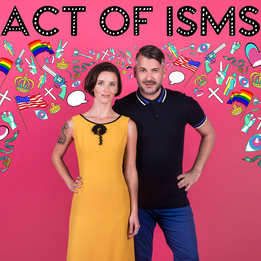 ACT OF ISMS 5 star pdcast hosted by Tyler Batson and Maria Prichard